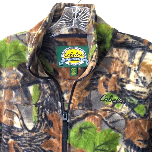 CABELA’S Men’s Fleece Hunting Jacket. Medium M - Picture 2 of 12